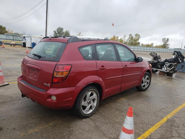 5Y2SL628X4Z409453 - 2004 PONTIAC VIBE MAROON photo 3