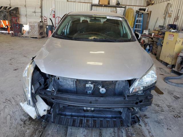 3N1AB7AP8FY383464 - 2015 NISSAN SENTRA S SILVER photo 5