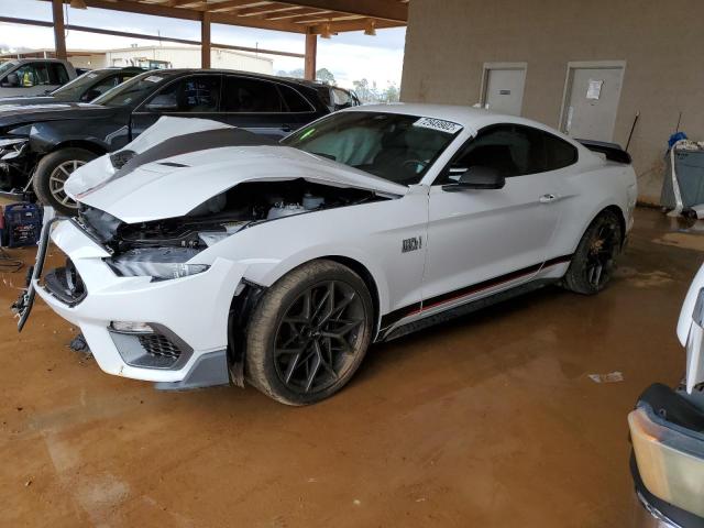 1FA6P8R01M5553276 - 2021 FORD MUSTANG MACH I WHITE photo 1