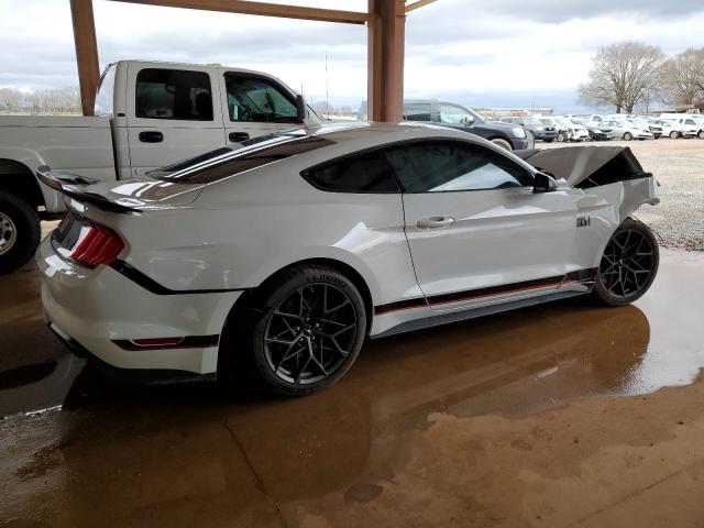 1FA6P8R01M5553276 - 2021 FORD MUSTANG MACH I WHITE photo 3