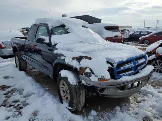 1D7HG12K44S749922 - 2004 DODGE DAKOTA SXT BLUE photo 4