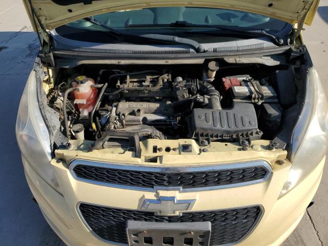 KL8CD6S92EC437867 - 2014 CHEVROLET SPARK 1LT CREAM photo 11