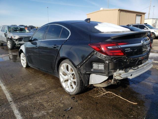 2G4GT5GX9F9213142 - 2015 BUICK REGAL GS GRAY photo 2