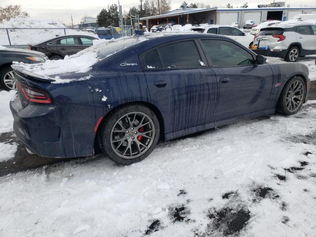 2C3CDXEJ7GH340672 - 2016 DODGE CHARGER SRT 392 BLUE photo 3