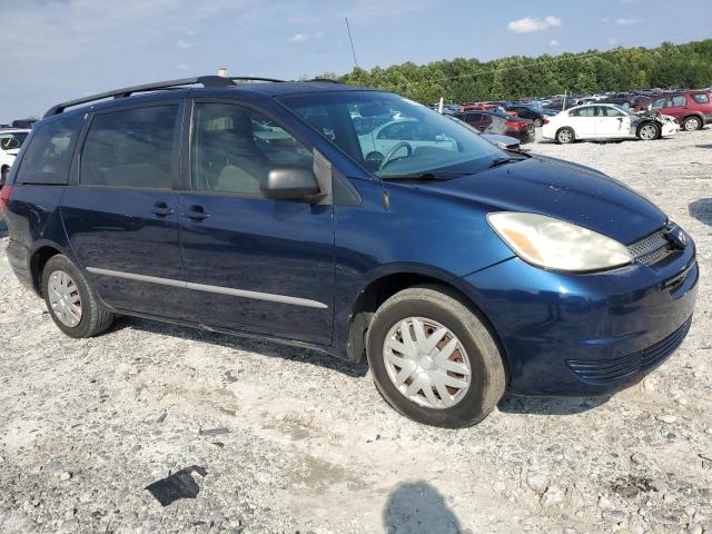 5TDZA23C04S122320 - 2004 TOYOTA SIENNA CE BLUE photo 4