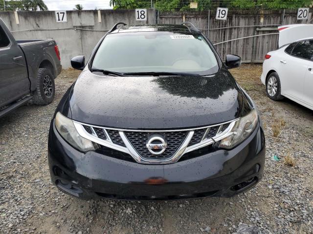 JN8AZ1MW9BW187077 - 2011 NISSAN MURANO S BLACK photo 5