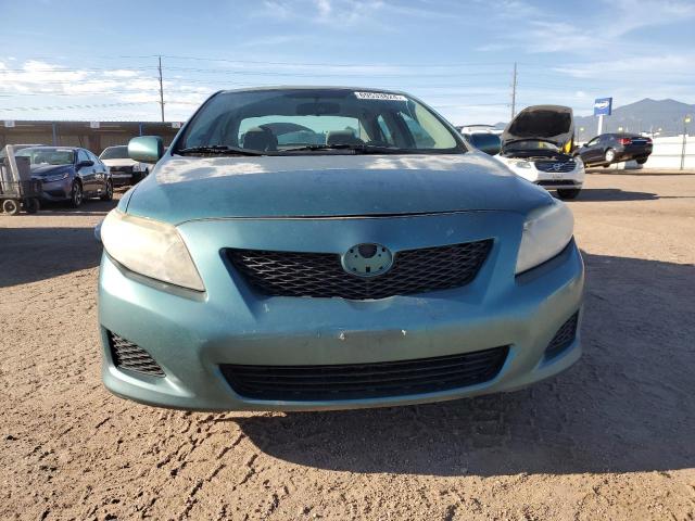 1NXBU4EE2AZ253335 - 2010 TOYOTA COROLLA BASE GREEN photo 5