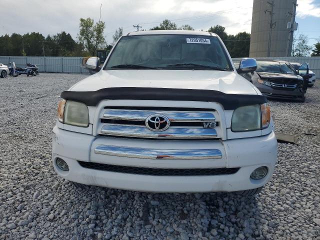 5TBBT441X4S448624 - 2004 TOYOTA TUNDRA ACCESS CAB SR5 WHITE photo 5