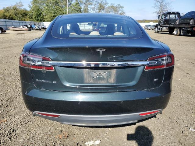 5YJSA1CN7DFP26190 - 2013 TESLA MODEL S Կանաչ լուսանկար 6