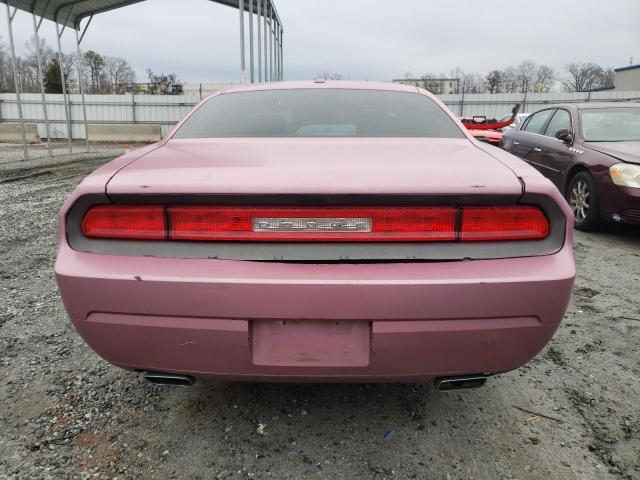 2B3CJ4DG4BH601985 - 2011 DODGE CHALLENGER PINK photo 6