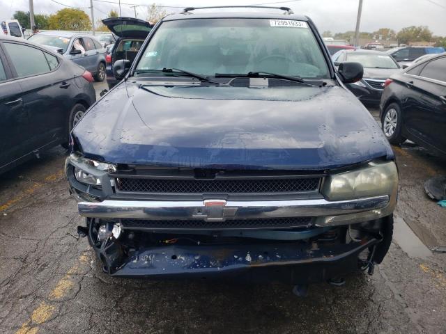 1GNDT13S232129482 - 2003 CHEVROLET TRAILBLAZE BLUE photo 5