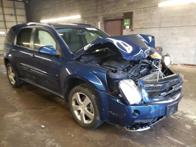 2CNDL937486053711 - 2008 CHEVROLET EQUINOX SPORT BLUE photo 4