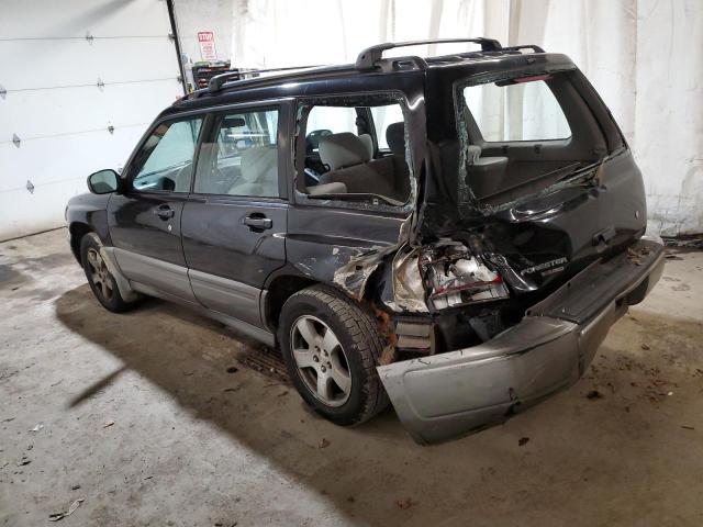 JF1SF6553WH773138 - 1998 SUBARU FORESTER S BLACK photo 2