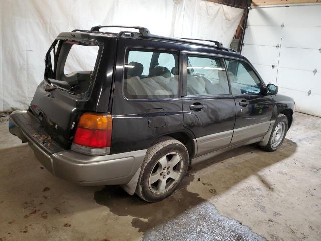 JF1SF6553WH773138 - 1998 SUBARU FORESTER S BLACK photo 3