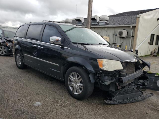 2A8HR64X68R615066 - 2008 CHRYSLER TOWN & COU LIMITED BLACK photo 4