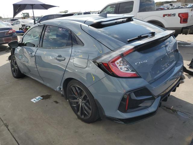 SHHFK7H45MU225699 - 2021 HONDA CIVIC SPORT 灰色 照片 2