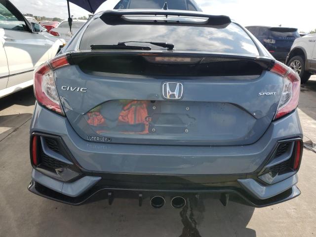 SHHFK7H45MU225699 - 2021 HONDA CIVIC SPORT 灰色 照片 6
