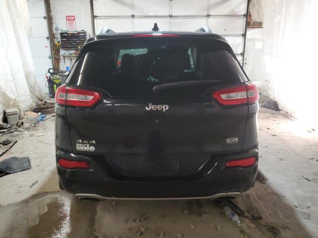 1C4PJMJS3HD221194 - 2017 JEEP CHEROKEE OVERLAND BLACK photo 6