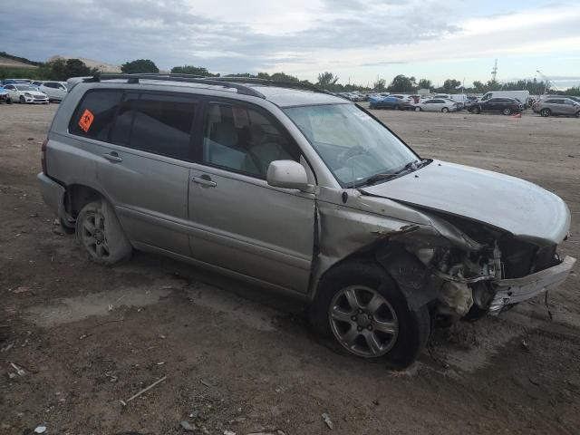 JTEGD21A270155922 - 2007 TOYOTA HIGHLANDER SILVER photo 4