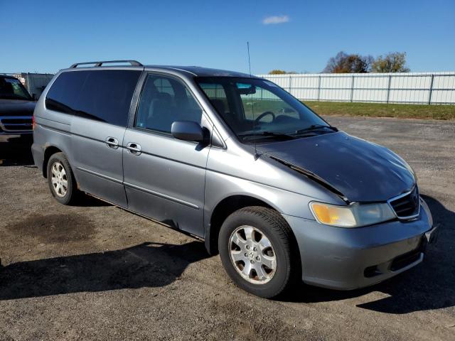 2HKRL18662H565632 - 2002 HONDA ODYSSEY EX GRAY photo 4