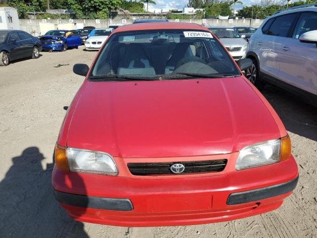 JT2AC52L1V0264893 - 1997 TOYOTA TERCEL CE RED photo 5