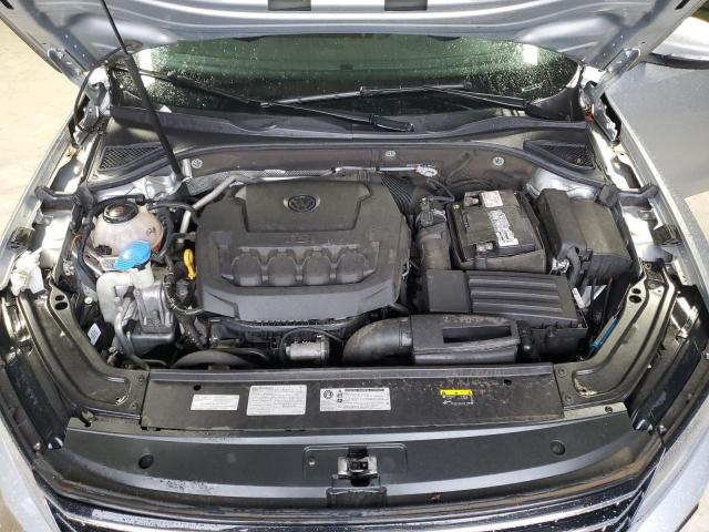 1VWLA7A38KC013556 - 2019 VOLKSWAGEN PASSAT WOLFSBURG SILVER photo 11
