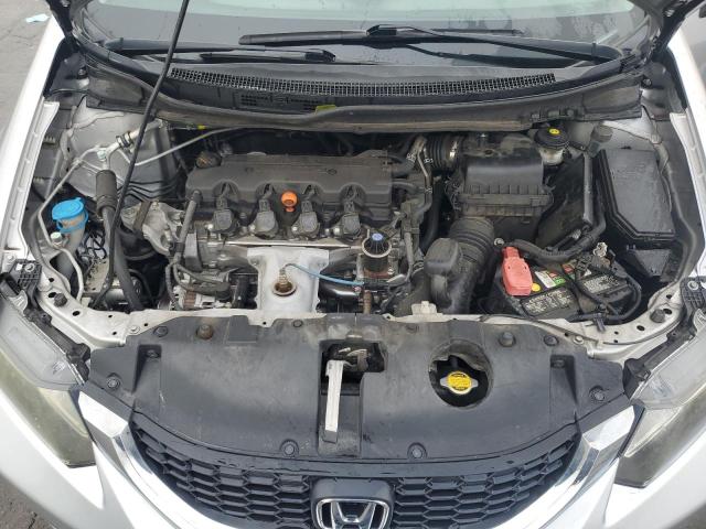 19XFB2E52EE085989 - 2014 HONDA CIVIC LX SILVER photo 11