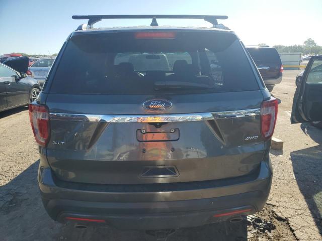 1FM5K8D85GGA98065 - 2016 FORD EXPLORER XLT SILVER photo 6