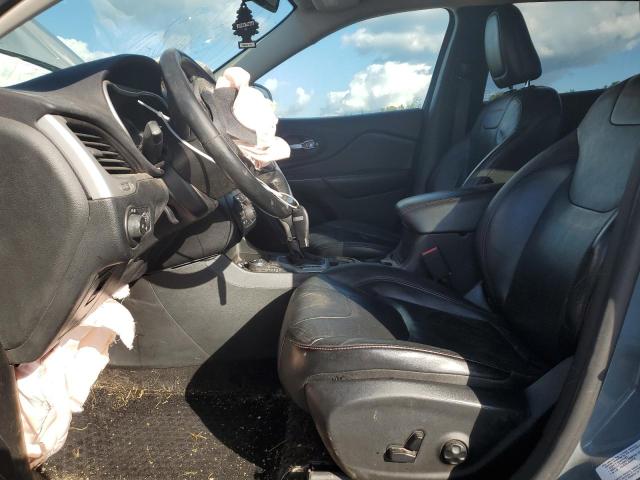 1C4PJMBSXEW151272 - 2014 JEEP CHEROKEE TRAILHAWK ნაცრისფერი ფოტო 7