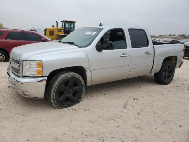 3GCPCSE09DG264894 - 2013 CHEVROLET SILVERADO C1500 LT SILVER photo 1