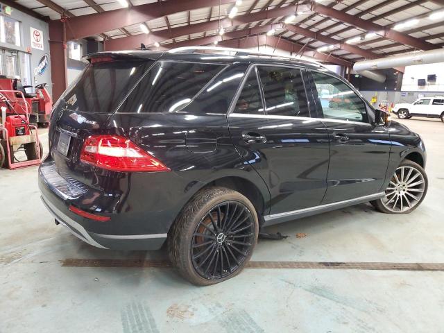 4JGDA5HB1FA440776 - 2015 MERCEDES-BENZ ML 350 4MATIC BLACK photo 3