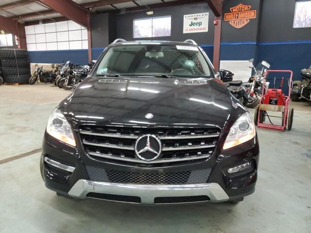 4JGDA5HB1FA440776 - 2015 MERCEDES-BENZ ML 350 4MATIC BLACK photo 5