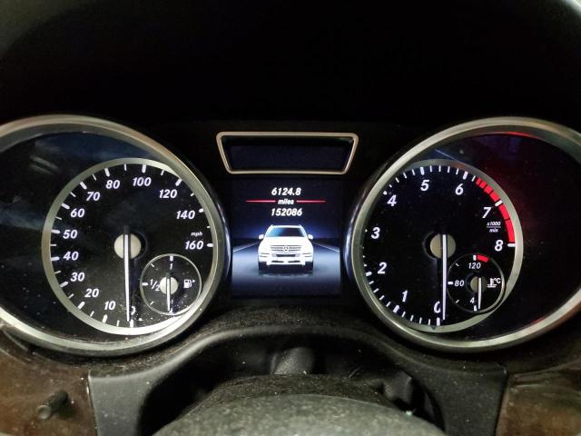 4JGDA5HB1FA440776 - 2015 MERCEDES-BENZ ML 350 4MATIC BLACK photo 9