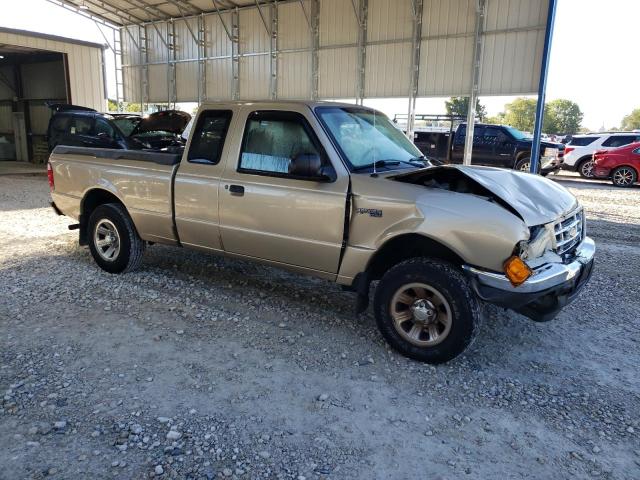 1FTYR14V81PB52332 - 2001 FORD RANGER XLT SUPER CAB TAN photo 4