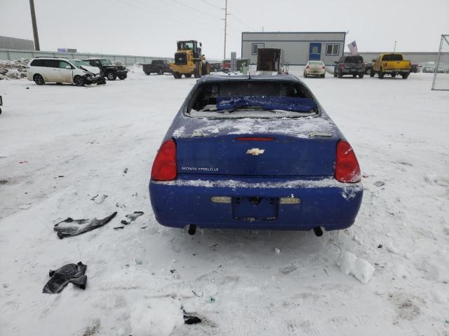 2G1WK151469170929 - 2006 CHEVROLET MONTE CARL LT BLUE photo 6