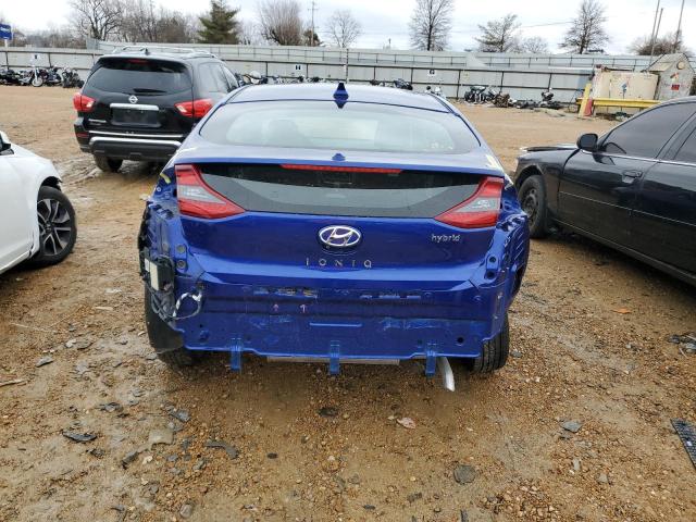 KMHC75LC9KU145119 - 2019 HYUNDAI IONIQ SEL BLUE photo 6