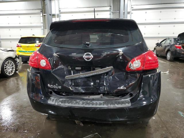 JN8AS5MV0BW260338 - 2011 NISSAN ROGUE S BLACK photo 6