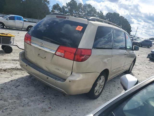 5TDZA22C54S096640 - 2004 TOYOTA SIENNA XLE GOLD photo 3