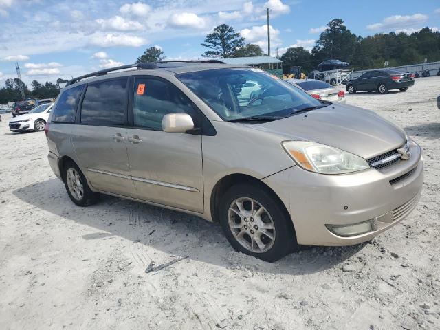 5TDZA22C54S096640 - 2004 TOYOTA SIENNA XLE GOLD photo 4