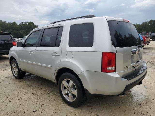 5FNYF485X9B016567 - 2009 HONDA PILOT EXL SILVER photo 2