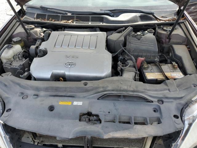 4T1BK3DB4CU456544 - 2012 TOYOTA AVALON BASE 栗色 照片 11