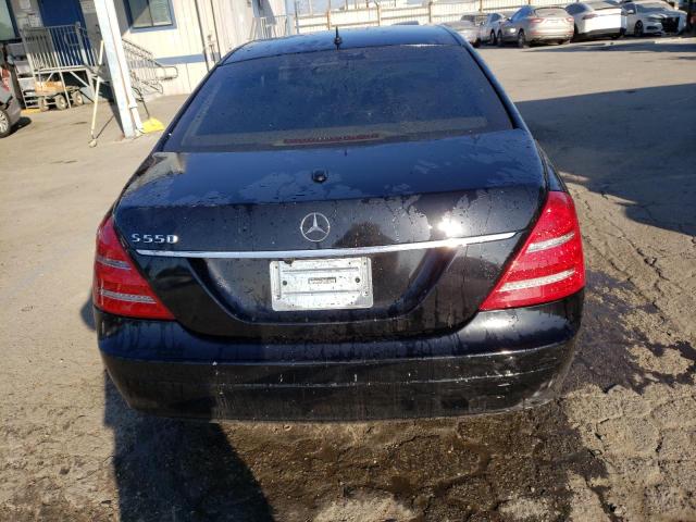 WDDNG71X77A049129 - 2007 MERCEDES-BENZ S 550 BLACK photo 6