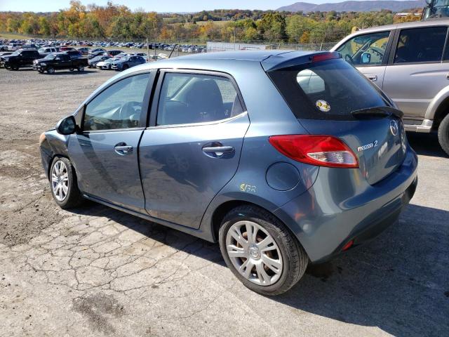 JM1DE1KY6E0184198 - 2014 MAZDA MAZDA2 SPORT BLUE photo 2