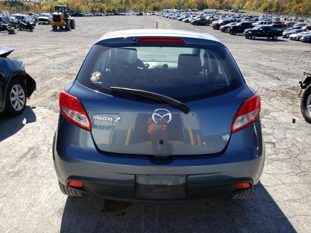 JM1DE1KY6E0184198 - 2014 MAZDA MAZDA2 SPORT BLUE photo 6