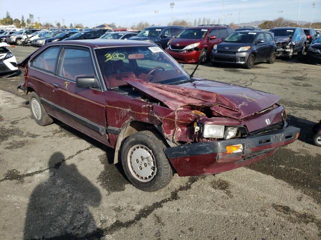 JHMAD5338EC077568 - 1984 HONDA ACCORD 1800 LX MAROON photo 4