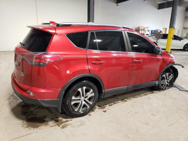 JTMBFREV3HJ134958 - 2017 TOYOTA RAV4 LE RED photo 3