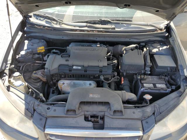 KMHDU46D19U638671 - 2009 HYUNDAI ELANTRA GLS GRAY photo 11