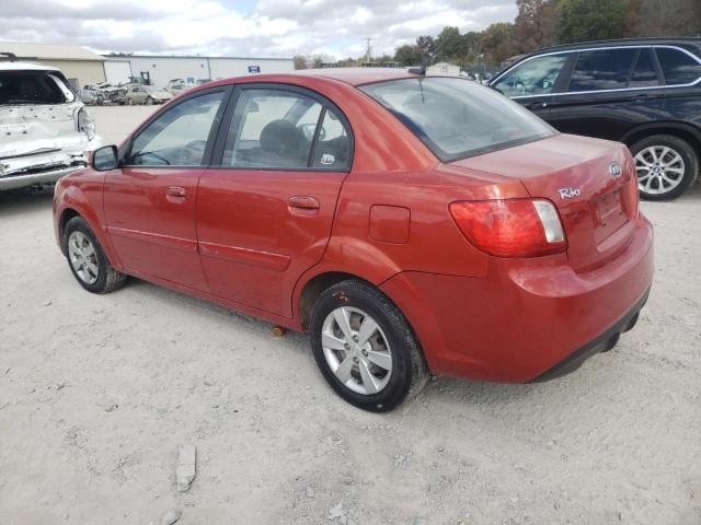 KNADH4A31B6936412 - 2011 KIA RIO BASE ORANGE photo 2