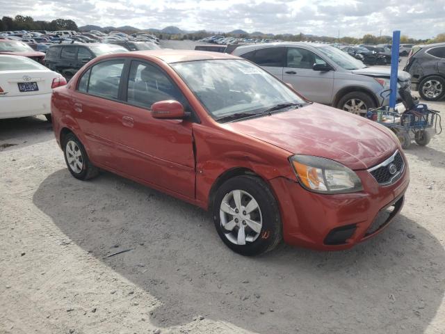 KNADH4A31B6936412 - 2011 KIA RIO BASE ORANGE photo 4