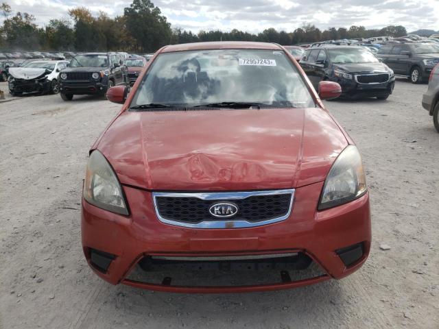 KNADH4A31B6936412 - 2011 KIA RIO BASE ORANGE photo 5